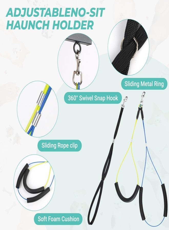 WHEARTED Upradged Dog Grooming Arm with Clamps, Adjustable Pet Grooming Arm for Dog Grooming Table at Home, 42" Height Dogs Grooming Stand with Loop Noose for Small Large Dogs - Image 3